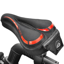 Load image into Gallery viewer, YC 5, YLG Red Memory Foam Bike seat Cover 11" x 7" Red
