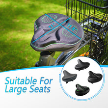 Load image into Gallery viewer, YCW 5, YLG Green Memory Foam Bike Seat Cover - 11.8 x 11 Inches