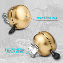 Load image into Gallery viewer, YB 3, Classic Brass Bike Bell