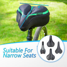 Load image into Gallery viewer, YC 6, YLG Green Memory Foam Bike seat Cover 11" x 7" Green
