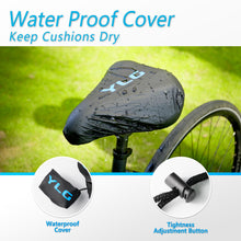 Load image into Gallery viewer, YC 6, YLG Green Memory Foam Bike seat Cover 11" x 7" Green