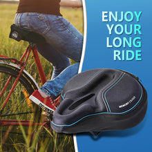 Load image into Gallery viewer, YCW 3, YLG Memory Foam Bike Seat Cover 11.8*11 in for Cycling Saddle