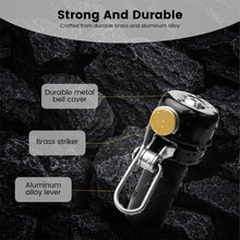 Load image into Gallery viewer, 80dB Loud Aluminum Handlebar End Plug Bell