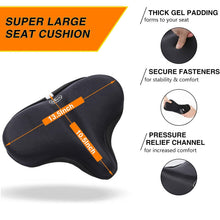 Load image into Gallery viewer, Memeory Foam Bike Seat Cover for YS3 YS4