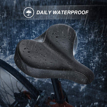 Load image into Gallery viewer, YS 3, YLG Oversized Comfort Bike Saddle Memory Foam, Waterproof, 13.5"W For Outdoor Bike