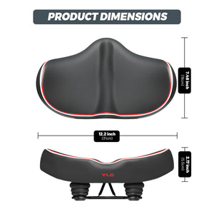 YN 8, YLG Noseless Bike Seat Cushion