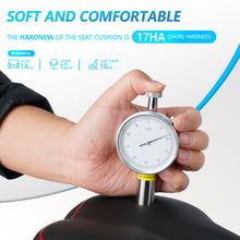 Load image into Gallery viewer, YN 6, Noseless Bike Seat for Men Women, IPX7 Waterproof, Red Line
