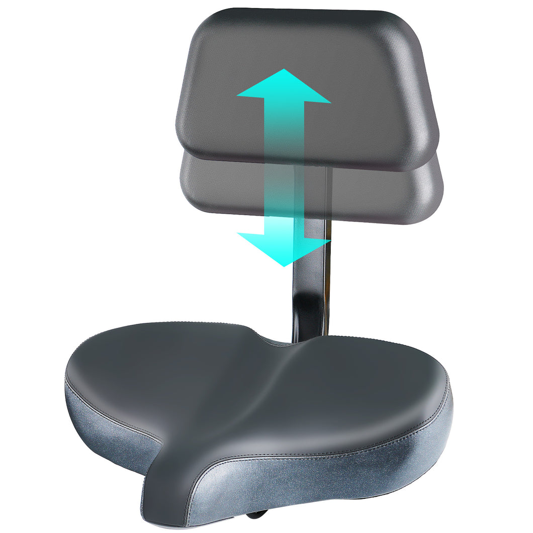 YS 11, YLG Oversized Bike Seat with Backrest