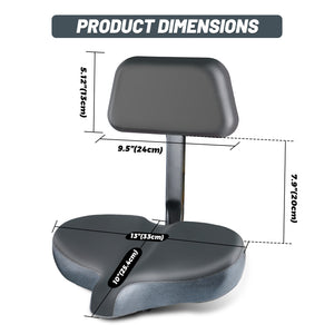 YS 11, YLG Oversized Bike Seat with Backrest