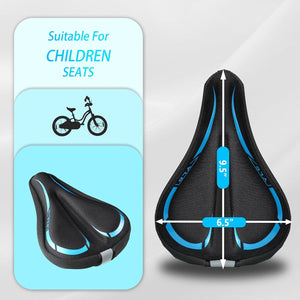 YK 3, YLG Kids Bike Seat Cushion for Boys 9.5"x6.5"