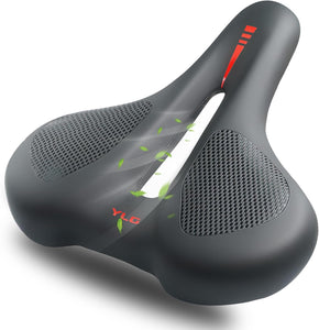 YLG Bike Seat I Bicycle Seat for Men and Women, Waterproof Bike Saddle for Exercise BMX, MTB Road & Peloton Bikes