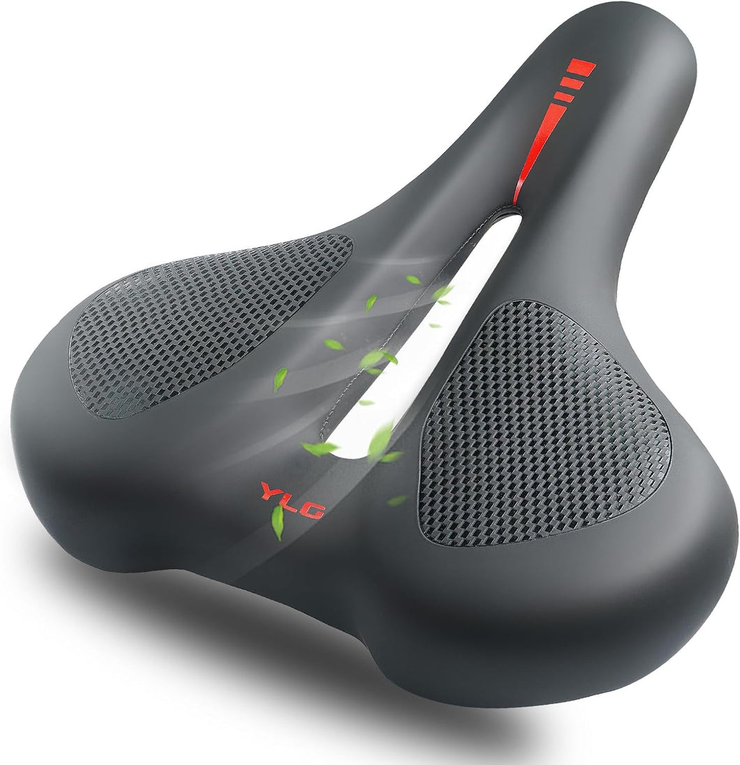 YLG Bike Seat I Bicycle Seat for Men and Women, Waterproof Bike Saddle for Exercise BMX, MTB Road & Peloton Bikes