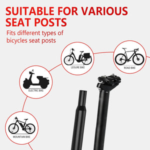 YLG Bike Seat I Bicycle Seat for Men and Women, Waterproof Bike Saddle with Handle I Exercise Bike Seat for Peloton Echelon Exercise BMX, MTB and Road Bikes