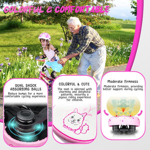 YK 6, YLG Kids Bike Seat for Girls