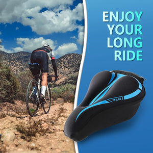 YC 3, YLG Bike Seat Cushion, Memory Foam, 11*8IN