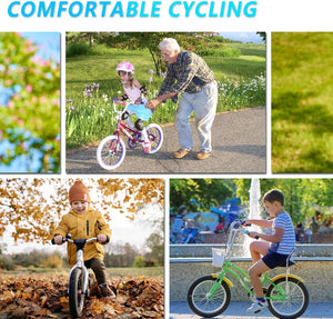 YK 3, YLG Kids Bike Seat Cushion for Boys 9.5"x6.5"