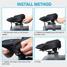 Load image into Gallery viewer, YCW 7, YLG Noseless Bike Seat Cover 12&quot; x 11“
