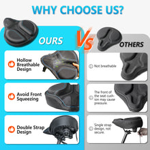 Load image into Gallery viewer, YCW 7, YLG Noseless Bike Seat Cover 12&quot; x 11“
