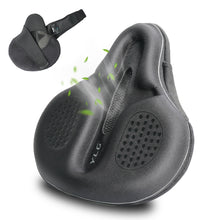 Load image into Gallery viewer, YCW 4, YLG Bike Seat Cushion - 11.8 * 11 Inches Black
