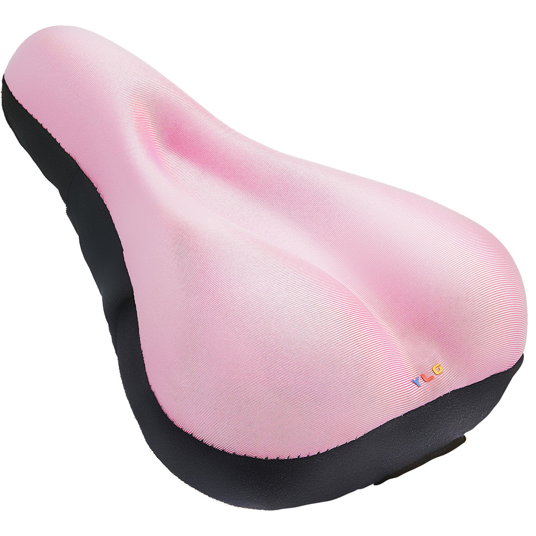 YC 8, YLG Pink Bike Seat Cushion - Gel Padded