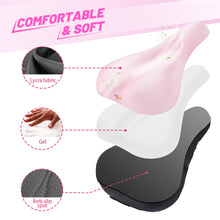Load image into Gallery viewer, YC 8, YLG Pink Bike Seat Cushion - Gel Padded
