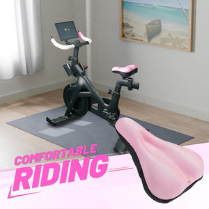 YC 8, YLG Pink Bike Seat Cushion - Gel Padded
