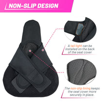 Load image into Gallery viewer, YC 8, YLG Pink Bike Seat Cushion - Gel Padded

