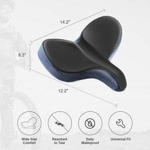 YLG Super Wide Plus Bike Seat