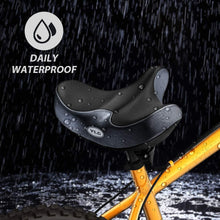 Load image into Gallery viewer, YS 3, YLG Oversized Comfort Bike Saddle Memory Foam, Waterproof, 13.5&quot;W For Outdoor Bike
