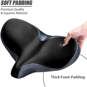 YS 4, YLG Oversized Comfort Bike Seat For Indoor Bike